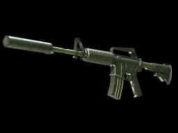 M4A1-S | Moss Quartz (Minimal Wear)