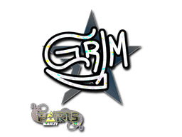 Sticker | Grim (Glitter) | Paris 2023