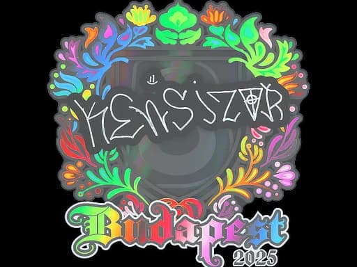 Sticker | kensizor (Holo) | Budapest 2025