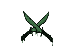 Sealed Graffiti | X-Knives (Jungle Green)