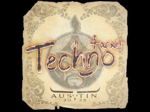 Sticker | Techno4K | Austin 2025