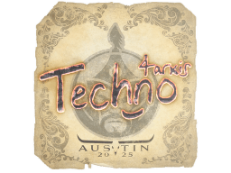 Sticker | Techno4K | Austin 2025