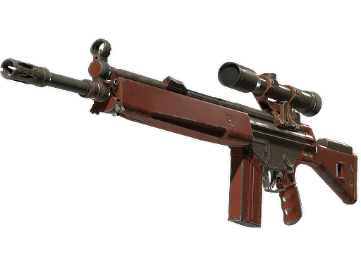 G3SG1 | Red Jasper (Field-Tested)