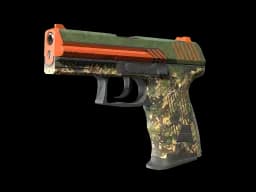 StatTrak™ P2000 | Woodsman (Minimal Wear)