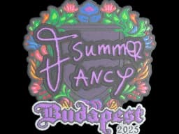 Sticker | Summer (Embroidered) | Budapest 2025