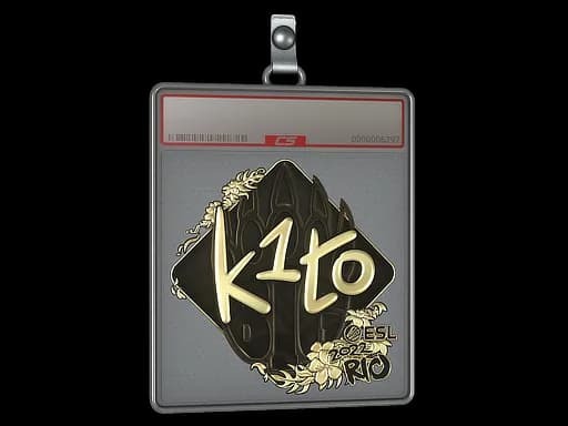 Sticker Slab | k1to (Gold) | Rio 2022