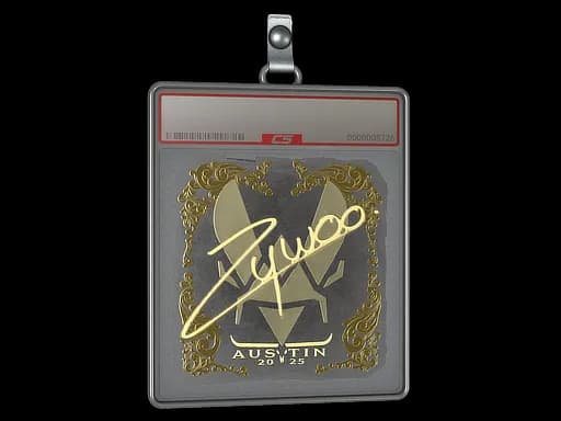 Sticker Slab | ZywOo (Gold) | Austin 2025
