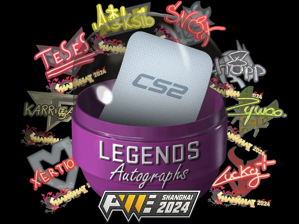 Shanghai 2024 Legends Autograph Capsule
