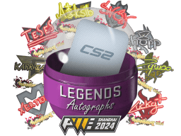 Shanghai 2024 Legends Autograph Capsule