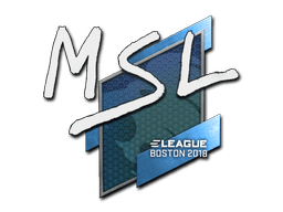 Sticker | MSL | Boston 2018