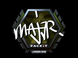 Sticker | MAJ3R (Foil) | London 2018