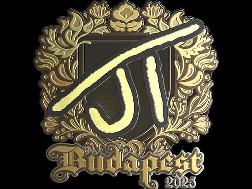 Sticker | JT (Gold) | Budapest 2025