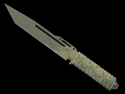 ★ Paracord Knife | Safari Mesh (Well-Worn)