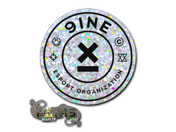 Sticker | 9INE (Glitter) | Paris 2023