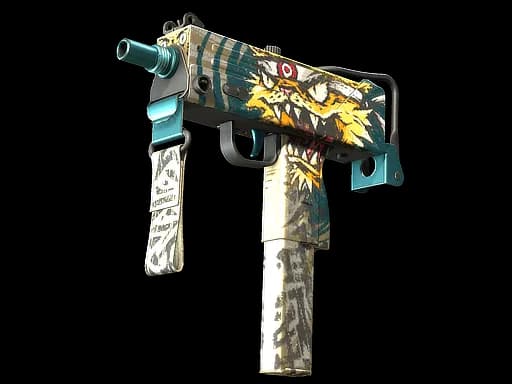 MAC-10 | Cat Fight (Battle-Scarred)