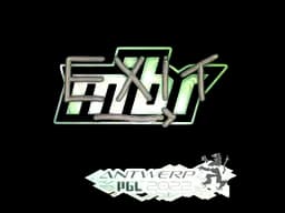 Sticker | exit (Holo) | Antwerp 2022