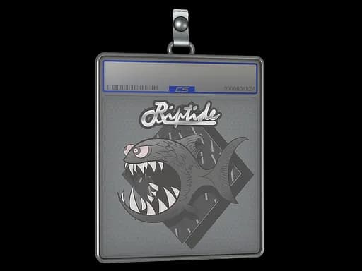 Sticker Slab | Black Jaggyfish