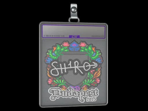 Sticker Slab | sh1ro (Embroidered) | Budapest 2025