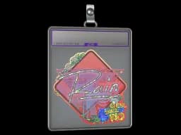 Sticker Slab | rain (Glitter) | Rio 2022