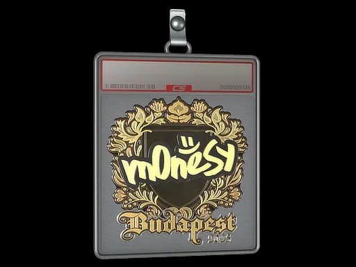 Sticker Slab | m0NESY (Gold) | Budapest 2025