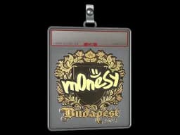 Sticker Slab | m0NESY (Gold) | Budapest 2025