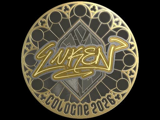 Sticker | luken (Gold) | Cologne 2026