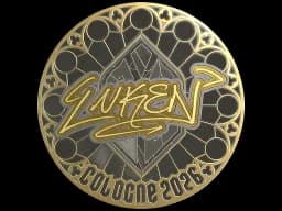 Sticker | luken (Gold) | Cologne 2026