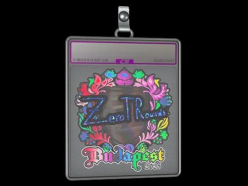 Sticker Slab | ztr (Holo) | Budapest 2025
