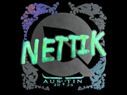 Sticker | nettik (Holo) | Austin 2025