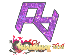 Sticker | Rare Atom (Glitter) | Shanghai 2024