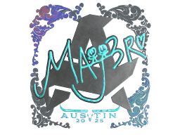 Sticker | MAJ3R (Holo) | Austin 2025