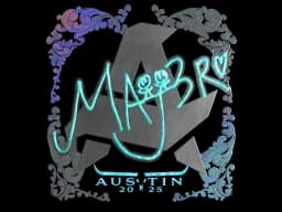 Sticker | MAJ3R (Holo) | Austin 2025