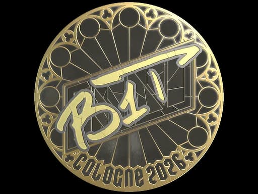 Sticker | b1t (Gold) | Cologne 2026