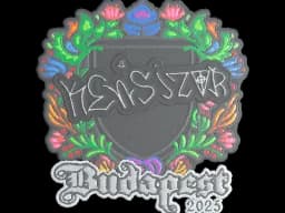Sticker | kensizor (Embroidered) | Budapest 2025