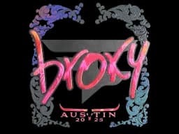 Sticker | broky (Holo) | Austin 2025
