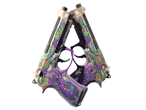 StatTrak™ Dual Berettas | Flora Carnivora (Factory New)