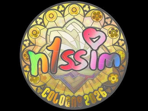 Sticker | n1ssim (Holo) | Cologne 2026