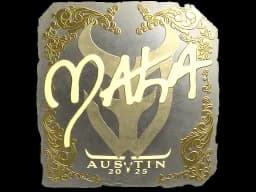 Sticker | Maka (Gold) | Austin 2025