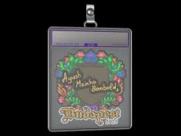 Sticker Slab | mzinho (Embroidered) | Budapest 2025