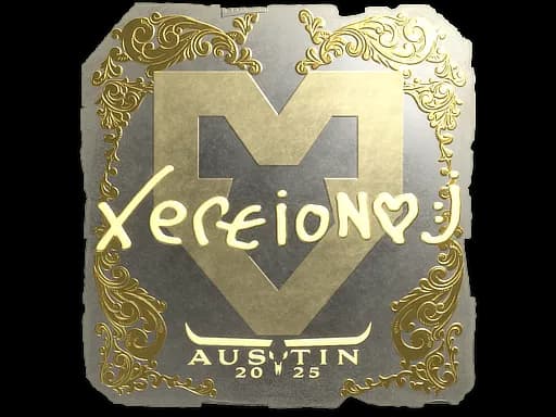 Sticker | xertioN (Gold) | Austin 2025
