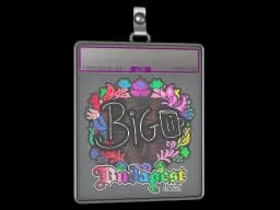 Sticker Slab | biguzera (Holo) | Budapest 2025