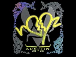 Sticker | ropz (Holo) | Austin 2025