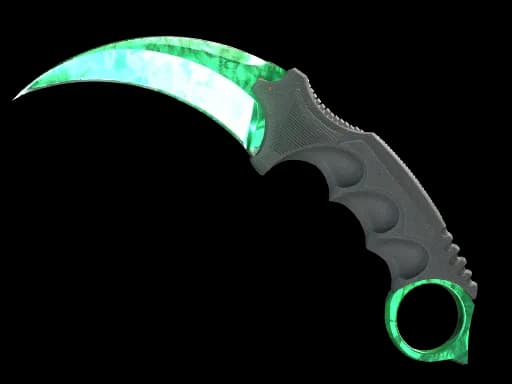 ★ StatTrak™ Karambit | Gamma Doppler (Minimal Wear) Emerald