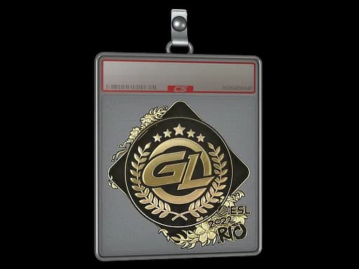 Sticker Slab | GamerLegion (Gold) | Rio 2022
