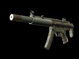 MP5-SD | Gold Leaf (Well-Worn)