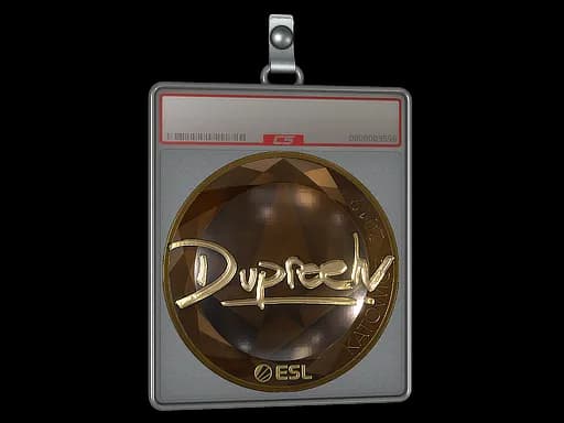 Sticker Slab | dupreeh (Gold) | Katowice 2019