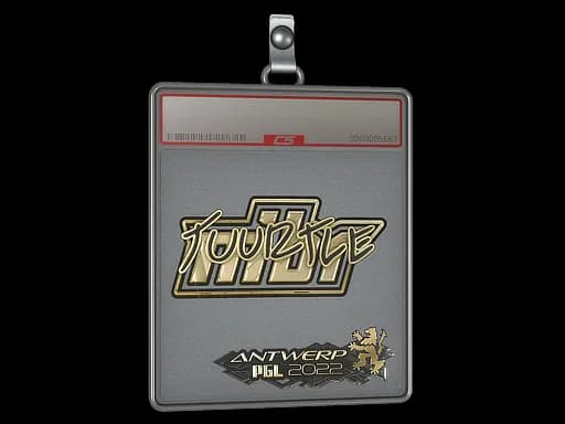 Sticker Slab | Tuurtle (Gold) | Antwerp 2022