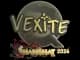 Sticker | vexite (Gold) | Shanghai 2024 CS2 skin
