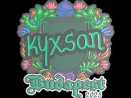 Sticker | kyxsan (Embroidered) | Budapest 2025