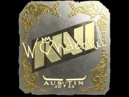 Sticker | w0nderful (Gold) | Austin 2025